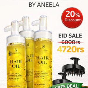 3 in 1 deal Aneela’s Herbal Hair Grow Oil